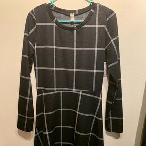 NanaMacs Checkered Skater Dress